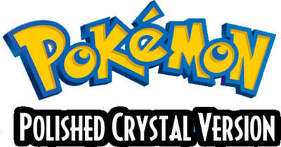 Pokémon Polished Crystal - Clear Logo (World) - 512x269