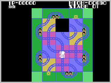 Loco-Motion - Screenshot - Gameplay (World) - 256x192