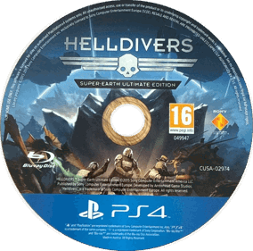 Helldivers: Super-Earth Ultimate Edition - Disc (Europe) - 1072x1060