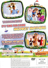 EyeToy: Monkey Mania - Box - Back (Oceania) - 567x798