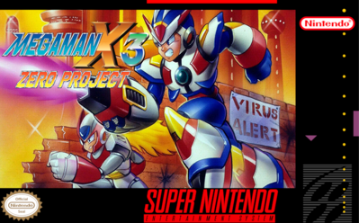 Mega Man X3: Zero Project - Fanart - Box - Front (North America) - 998x620
