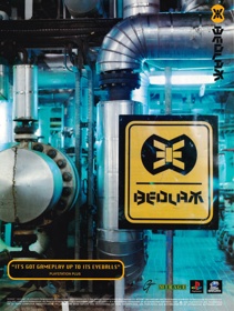 Bedlam - Advertisement Flyer - Front (United Kingdom) - 1658x2200