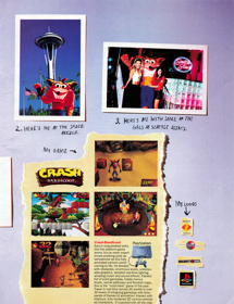 Crash Bandicoot - Advertisement Flyer - Front (United States) - 1689x2200