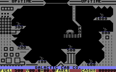 Galactic Cab Co. - Screenshot - Game Title (North America) - 320x200