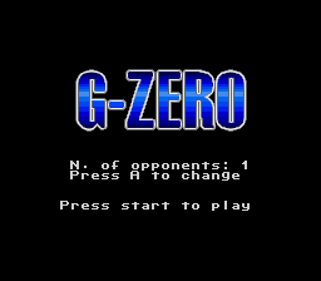 G-Zero - Screenshot - Game Title (World) - 256x224