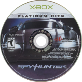SpyHunter - Disc (North America) - 790x788