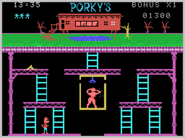 Porky's - Screenshot - Gameplay (World) - 256x192
