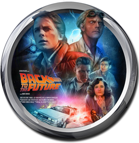 Back to the Future: The Pinball - Fanart - Cart - Front (World) - 877x899