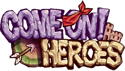 Come On! Heroes - Clear Logo (United States) - 505x287