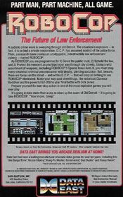 RoboCop - Box - Back (North America) - 501x800