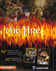 Fire Emblem: The Sacred Stones - Advertisement Flyer - Front (United Kingdom) - 1725x2200