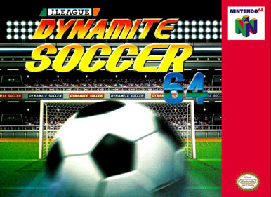 J.League Dynamite Soccer 64 - Fanart - Box - Front (North America) - 2100x1528