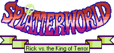 Splatterworld - Clear Logo (United States) - 2260x1060