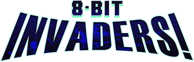 8-Bit Invaders! - Clear Logo (World) - 751x241
