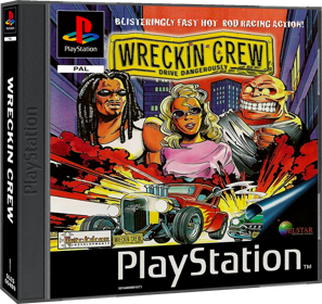 Wreckin Crew: Drive Dangerously - Box - 3D (Europe) - 1409x1330
