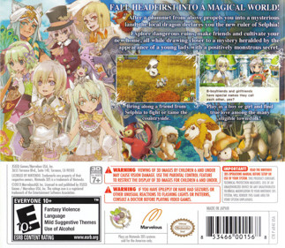 Rune Factory 4 - Box - Back (North America) - 640x556