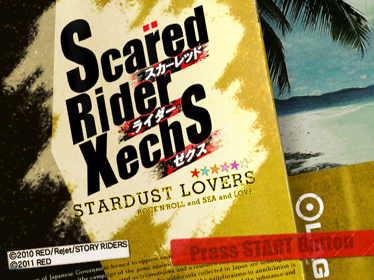 Scared Rider Xechs: Stardust Lovers - Screenshot - Game Title (Japan) - 640x480
