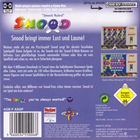 Snood - Box - Back (Germany) - 801x800
