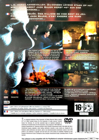 24: The Game - Box - Back (Europe) - 1528x2161