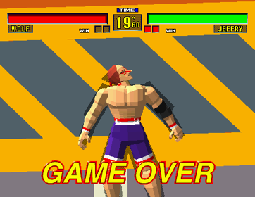 Virtua Fighter - Screenshot - Game Over (World) - 496x384