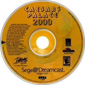Caesars Palace 2000: Millennium Gold Edition - Disc (North America) - 400x400