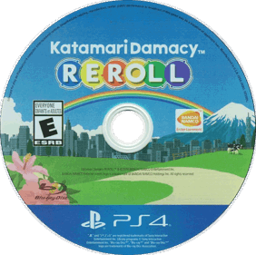 Katamari Damacy: REROLL - Disc (North America) - 765x761