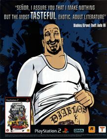Grand Theft Auto III - Advertisement Flyer - Front (United Kingdom) - 2704x3496