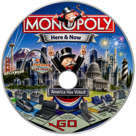 Monopoly: Here & Now - Fanart - Disc (World) - 1254x1254