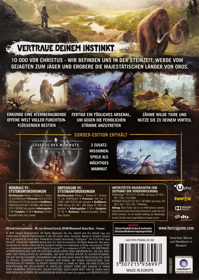 Far Cry Primal - Box - Back (Germany) - 1065x1500