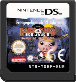 Barnyard Blast: Swine of the Night - Cart - Front (Europe) - 517x564