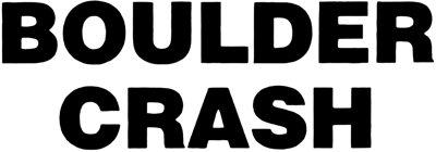 Boulder Crash - Clear Logo (United Kingdom) - 1259x441