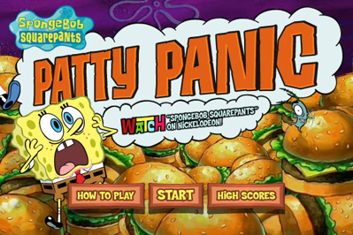 SpongeBob SquarePants: Patty Panic - Screenshot - Game Title (United States) - 600x400