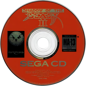 Shadow of the Beast II - Disc (North America) - 1000x1000