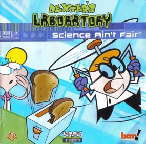 Dexter's Laboratory: Science Ain't Fair - Box - Front (United Kingdom) - 812x800