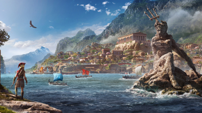Assassin's Creed Odyssey - Fanart - Background (World) - 3840x2160