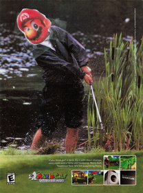 Mario Golf: Toadstool Tour - Advertisement Flyer - Front (United States) - 1629x2200
