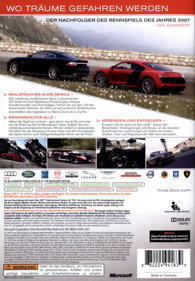 Forza Motorsport 3 - Box - Back (Germany) - 600x864