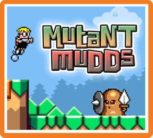 Mutant Mudds - Box - Front (North America) - 456x409