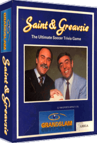 Saint & Greavsie: The Ultimate Soccer Trivia Game - Box - 3D (United Kingdom) - 850x1244