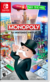 MONOPOLY for Nintendo Switch - Box - Front - Reconstructed (North America) - 300x486
