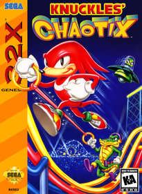 Knuckles' Chaotix - Box - Front (North America) - 1534x2100