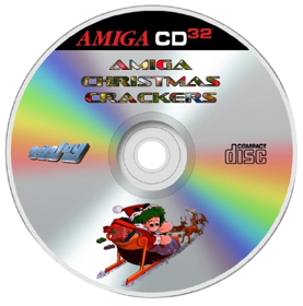 Amiga Christmas Crackers - Fanart - Disc (World) - 446x451