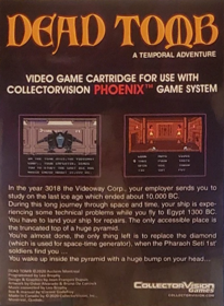 Dead Tomb - Box - Back (World) - 498x680