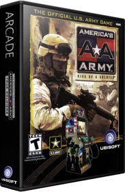 America's Army - Box - 3D (United States) - 582x889