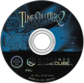 TimeSplitters 2 - Disc (United Kingdom) - 1195x1189