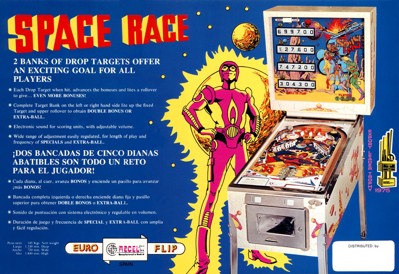 Space Race - Advertisement Flyer - Front (World) - 1238x850