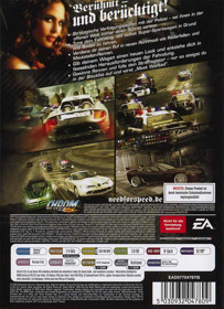 Need for Speed: Most Wanted - Box - Back (Germany) - 650x898