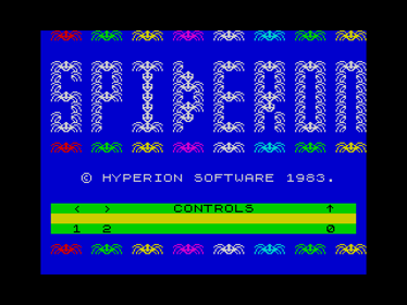 Spideron - Screenshot - Game Title (Europe) - 640x480