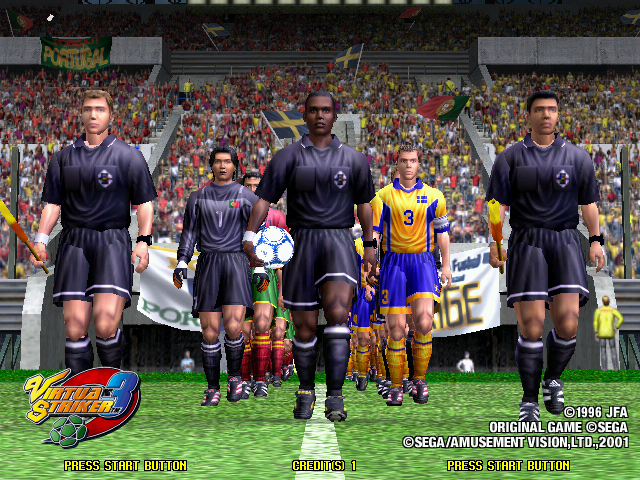 Illustration of Virtua Striker 3