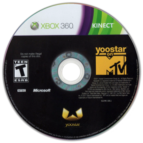 Yoostar on MTV - Disc (North America) - 900x900